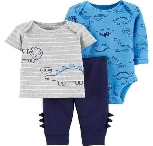 Carters 3 PC Dino set