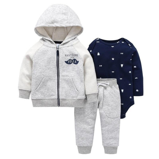 Carter's 3 PC Handsome Little Fella hood set