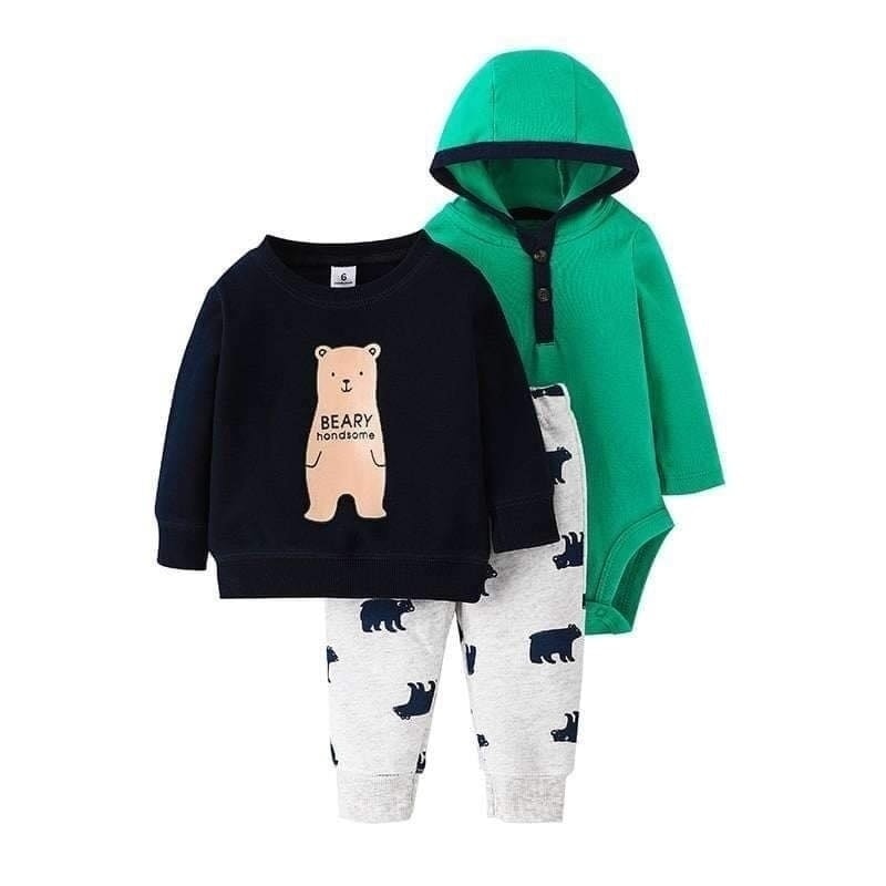 Carter's 3 PC Beary Handsome set