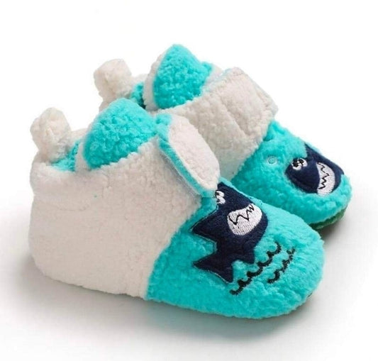 Hudson Baby Shark fur winter shoes