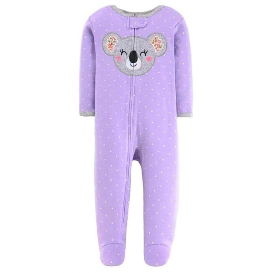Carter's Spring cotton Koala character footed bodysuit